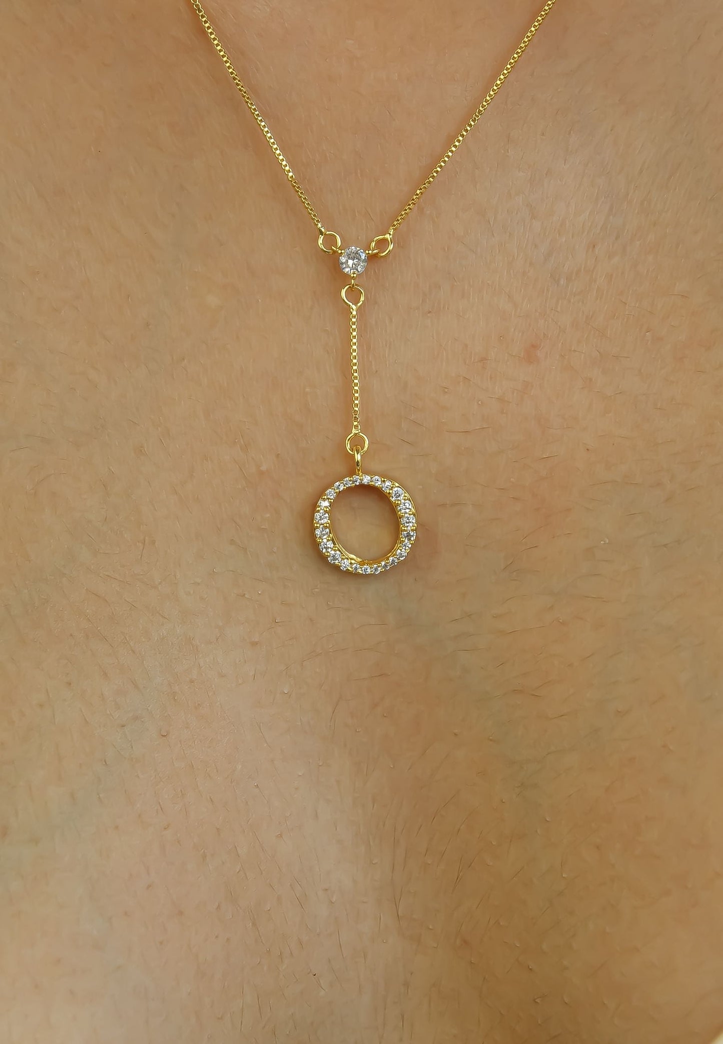 Golden Alphabet Necklaces