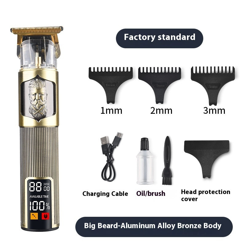 Electric Hair Clipper Style Shaper Retro Oil Head Universal Haircut