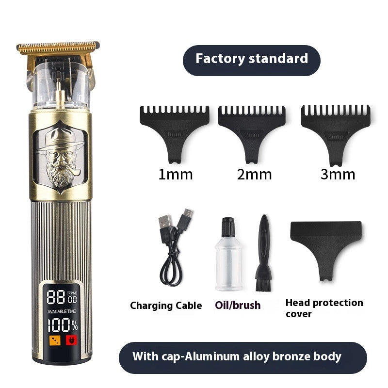 Electric Hair Clipper Style Shaper Retro Oil Head Universal Haircut