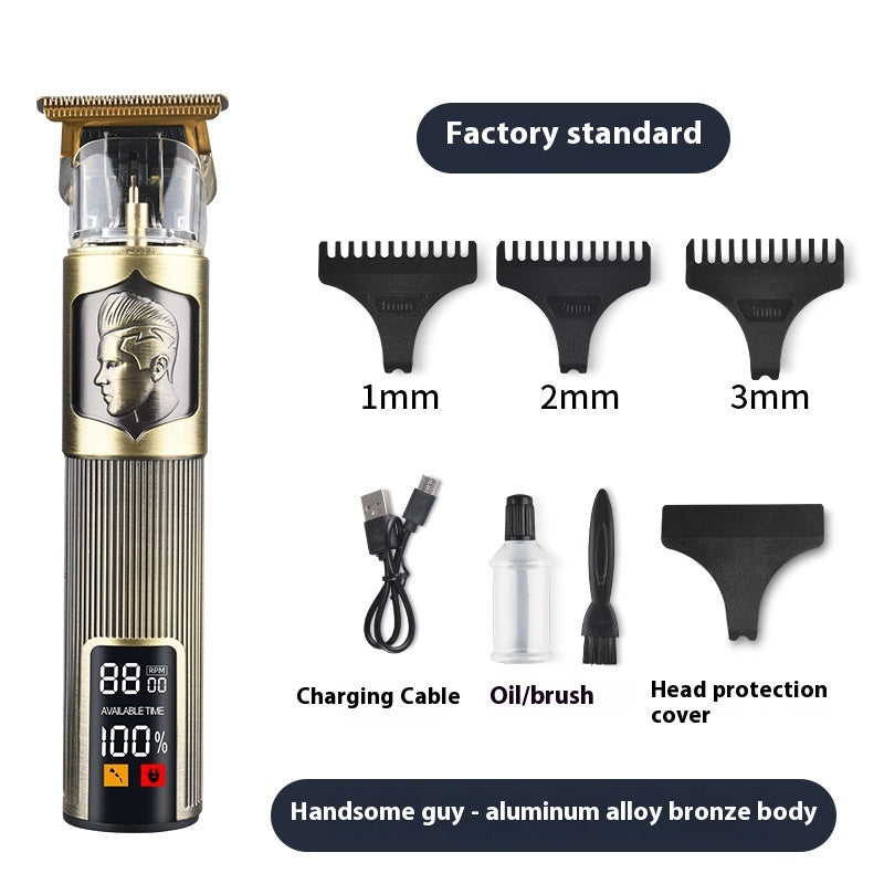 Electric Hair Clipper Style Shaper Retro Oil Head Universal Haircut