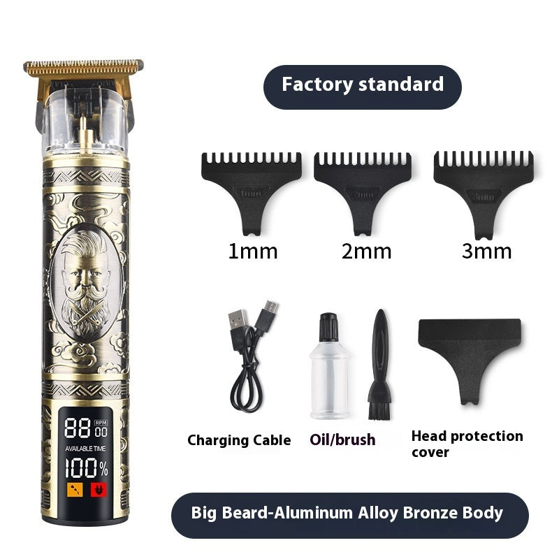 Electric Hair Clipper Style Shaper Retro Oil Head Universal Haircut