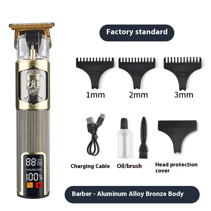 Electric Hair Clipper Style Shaper Retro Oil Head Universal Haircut