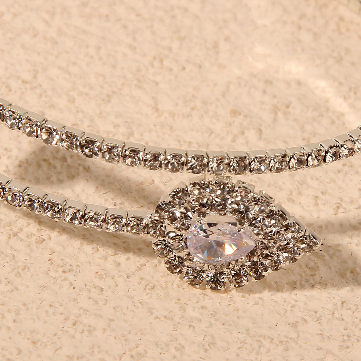 Fashion Sexy Water Drop Diamond Bracelet